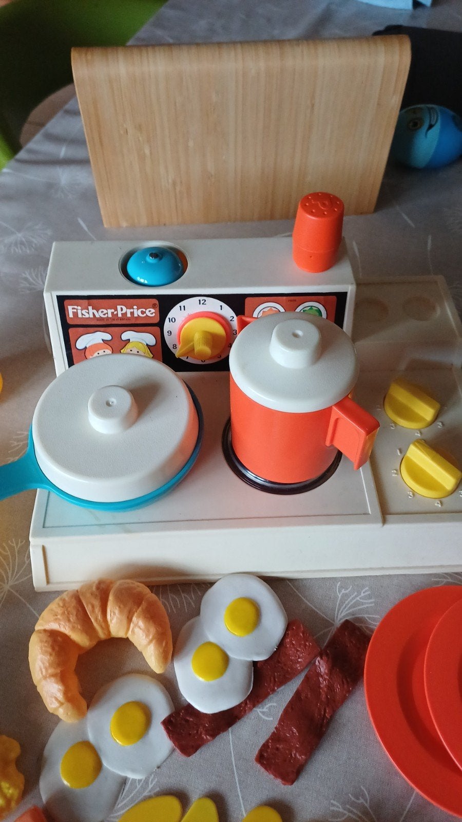 vintage fisher price keukentje met toebehoren, Ophalen