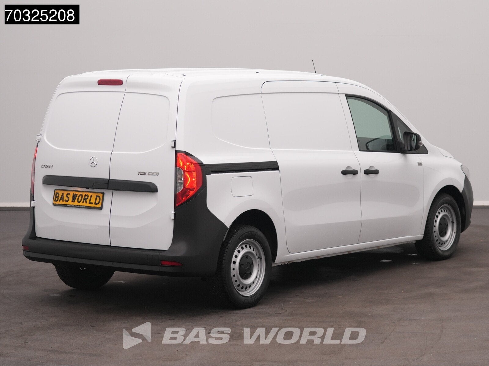 Mercedes Citan 112 L2H1 LED Airco Camera Cruise Parkeersenso, Auto's, Bestelwagens en Lichte vracht, Stof, Gebruikt, Euro 6, 4 cilinders
