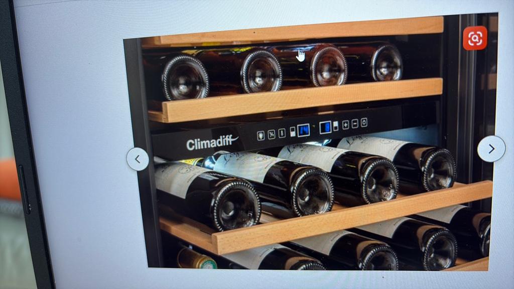Climadiff CBU50D2B, Elektronische apparatuur, Koelkasten en IJskasten, Ophalen, Zonder vriesvak, Minder dan 85 cm, Nieuw