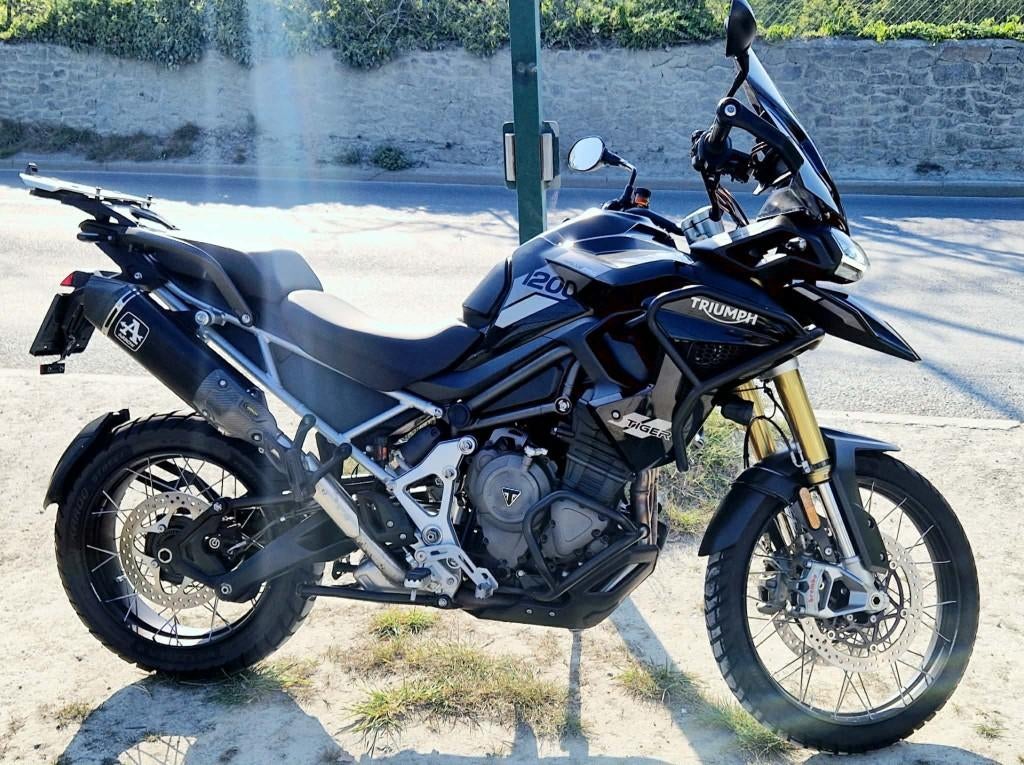 Triumph Tiger 1200 Rally Pro, Occasion, Motorrijbewijs A, Handvatverwarming, 3 cilinders