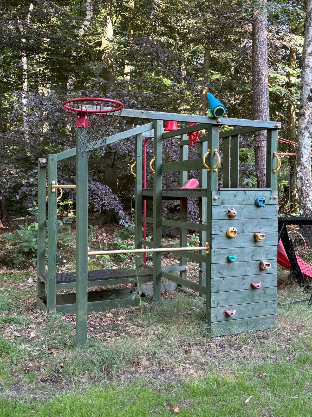 Speeltoren Cross fit voor kinderen - zelf afbouwen, Ophalen, Gebruikt, Klimnet