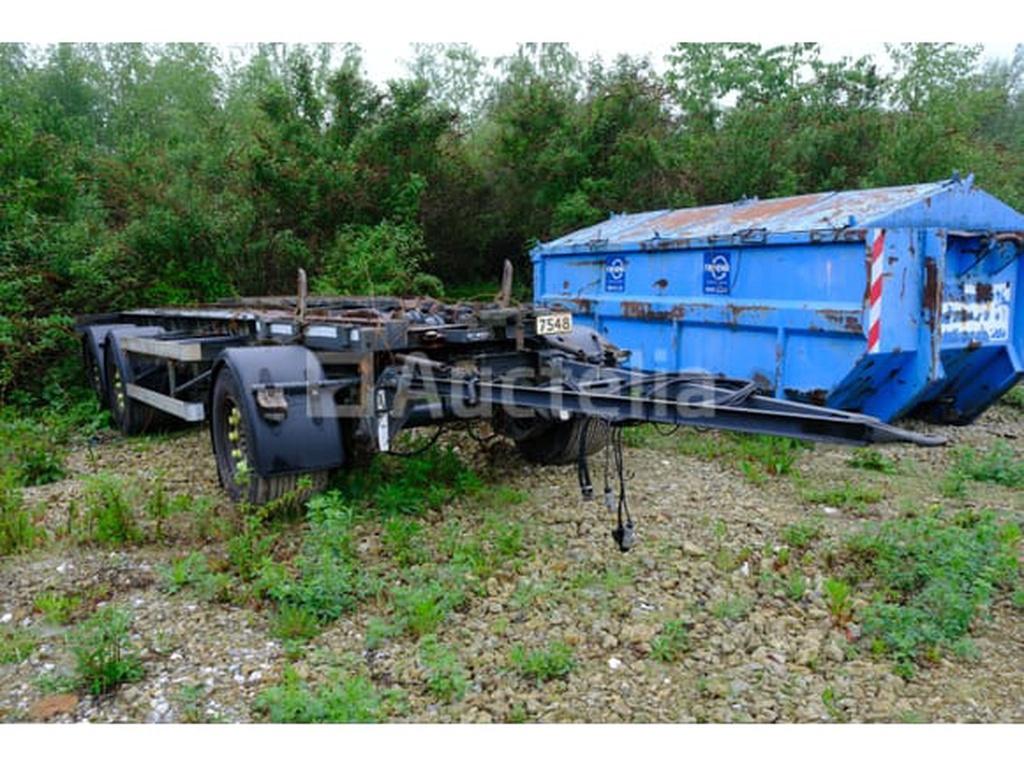 REF:7548 - Remorque porte container GS MEPPEL AIC-2700N, Autres marques, Achat, Entreprise, Autres carburants