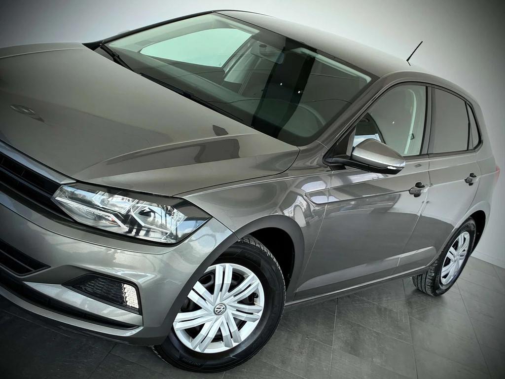 Volkswagen Polo 1.0i-LED-AIRCO-BLUETOOTH-PDC (bj 2018), Auto's, Stof, 110 g/km, Beige, Bedrijf