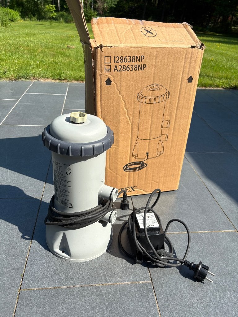 Intex zwembadfilter, Tuin en Terras, Zwembad-toebehoren, Ophalen, Zo goed als nieuw