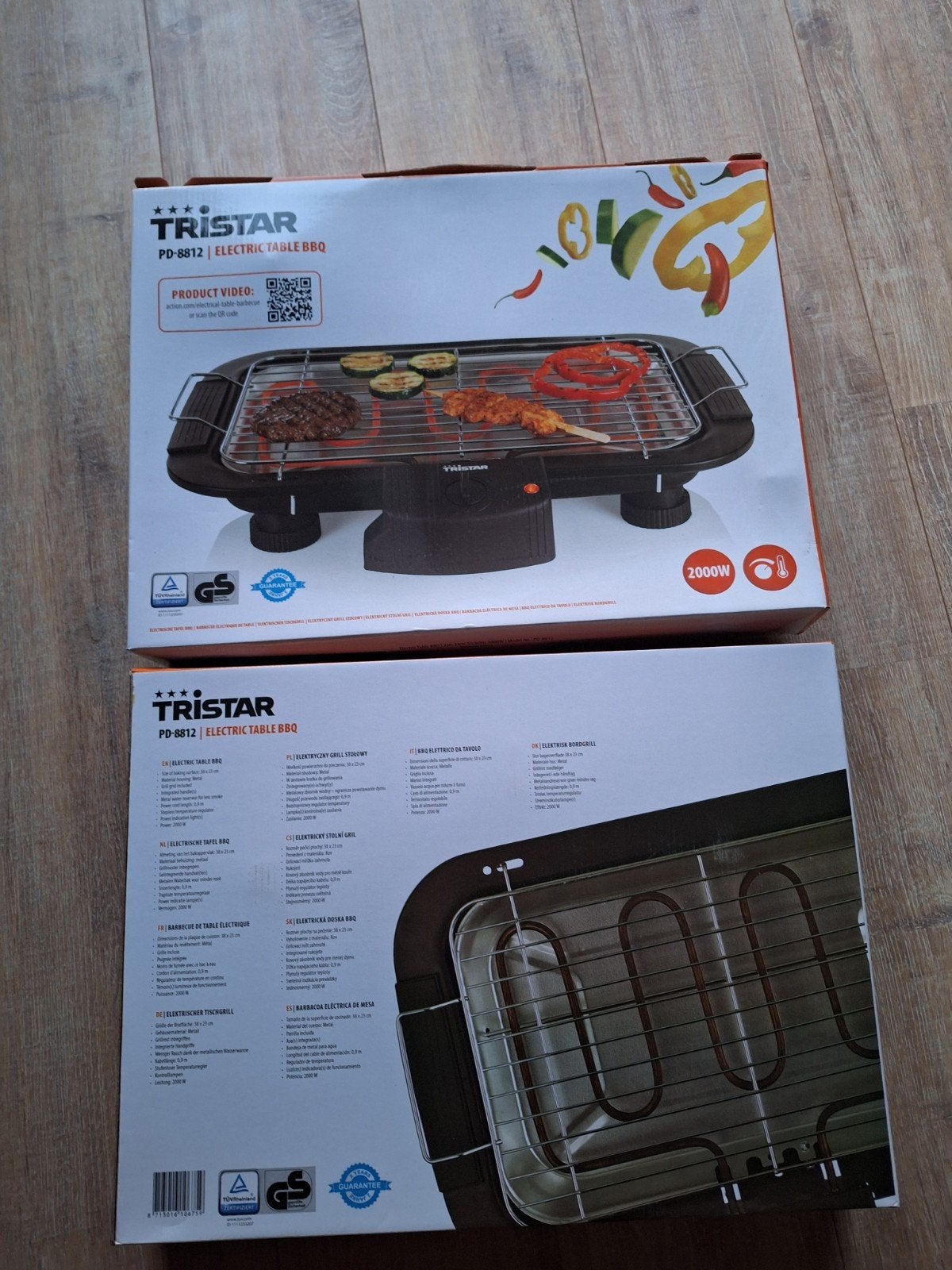 2 Nieuwe Tristar tafelBBQ's €10/stuk, Ophalen