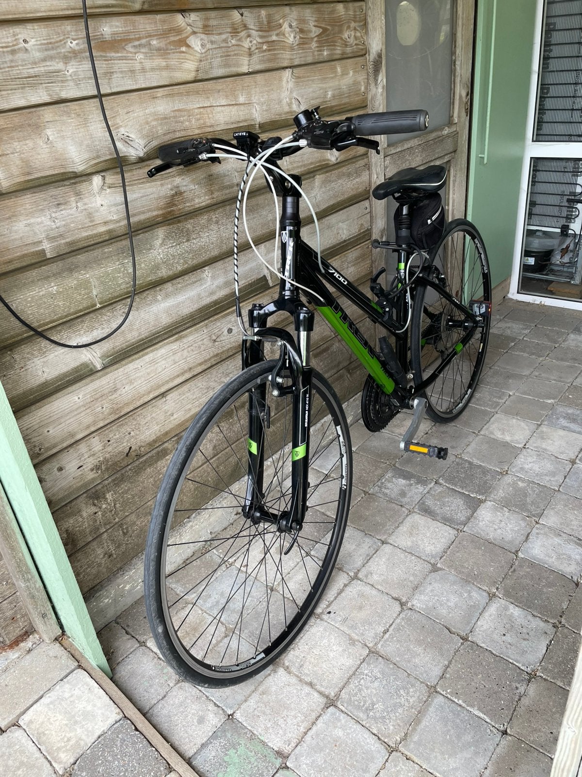 Damesracefiets, Ophalen