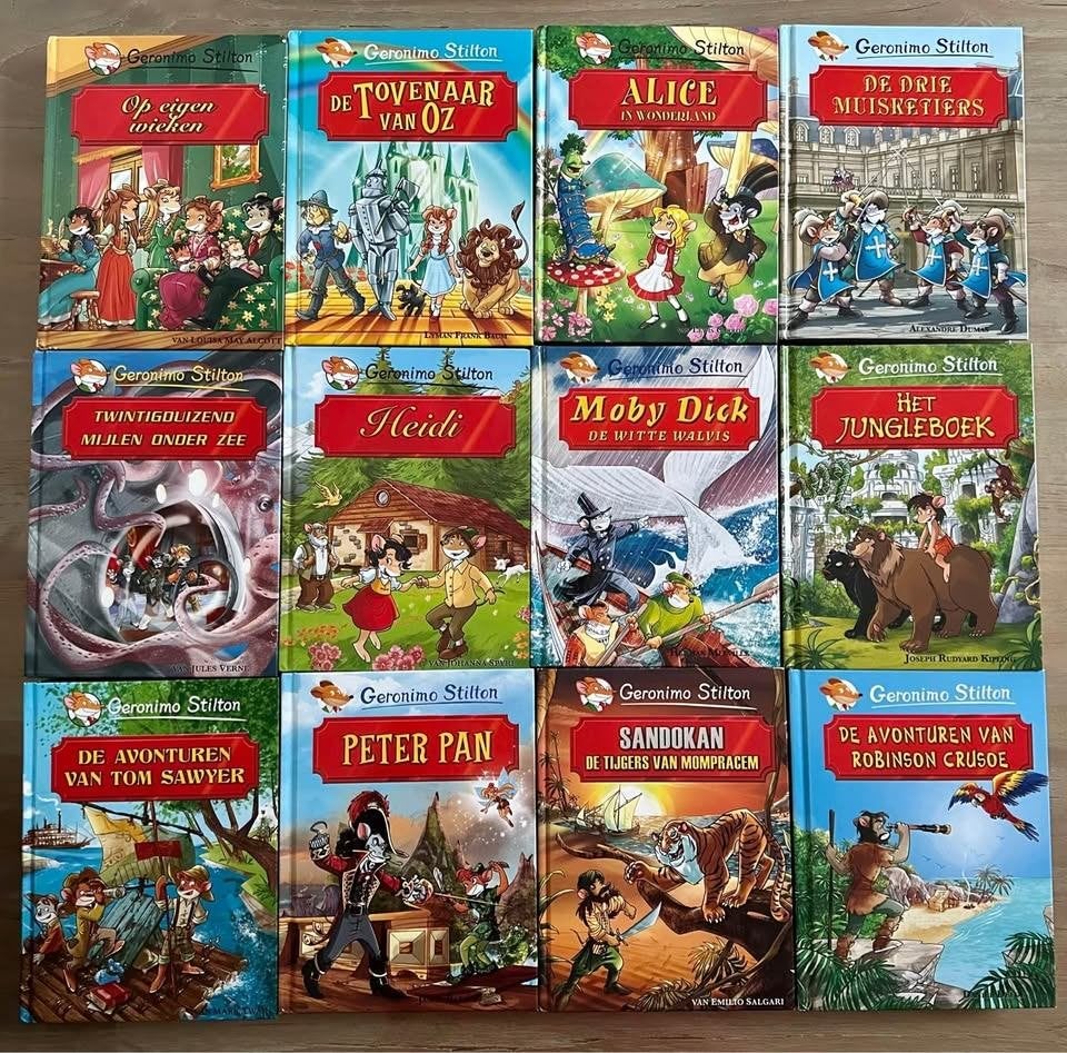 12 klassieke verhalen van Geronimo Stilton, Ophalen, Zo goed als nieuw