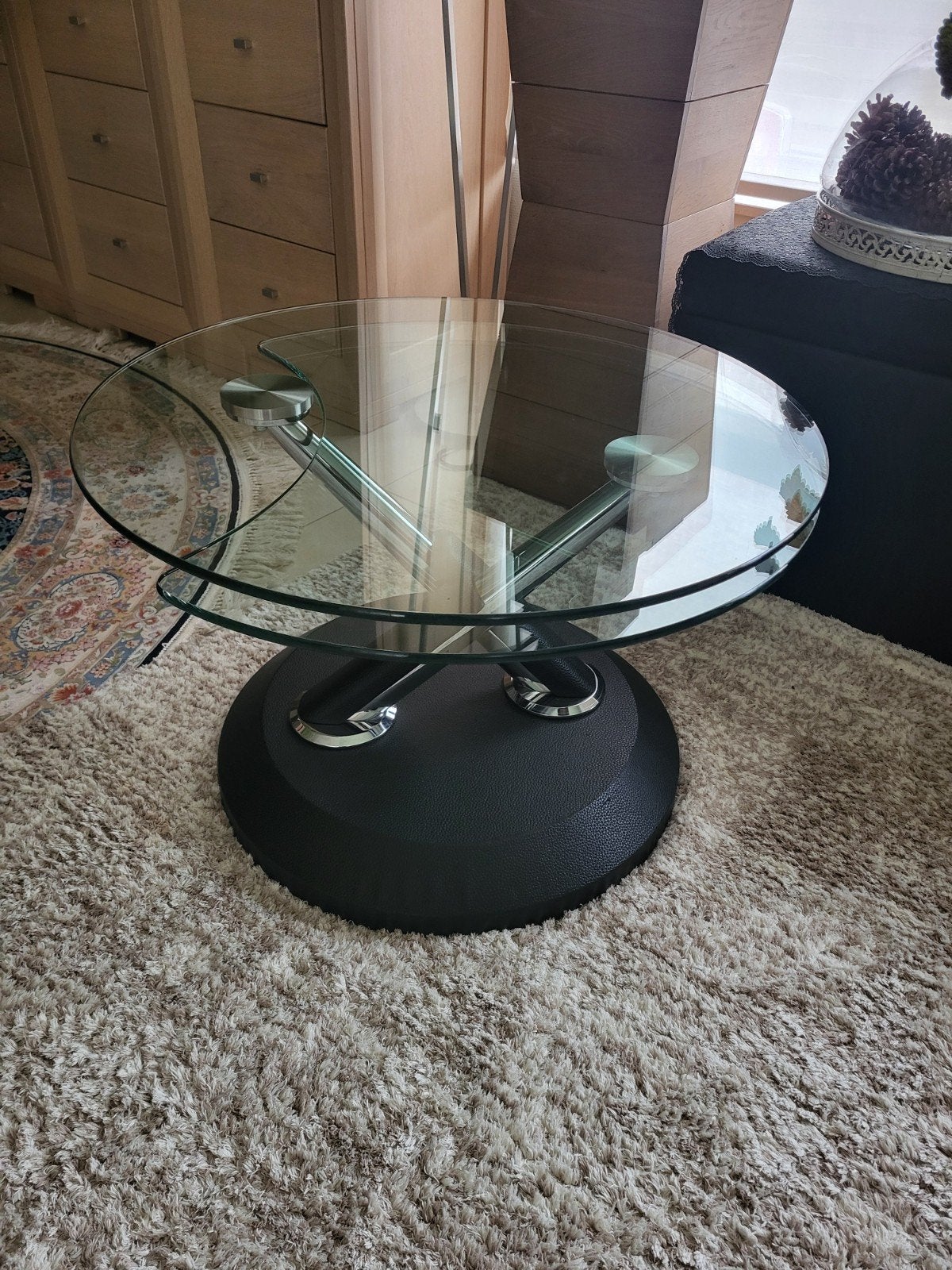 table basse design ronde, Enlèvement