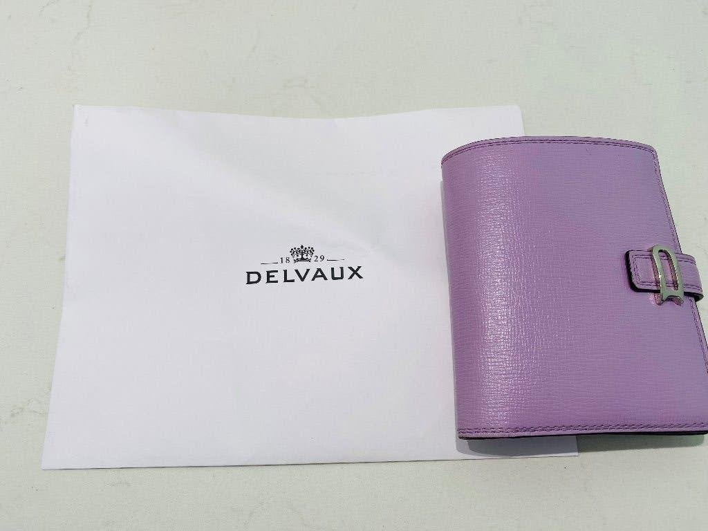 Originele Delvaux Léonce Compact Wallet, Opera Calf, Autres marques, Cuir, Comme neuf, Enlèvement