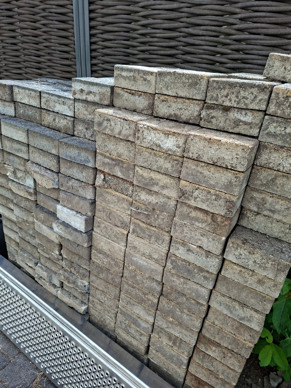 klinkers gratis op te halen, Tuin en Terras, Ophalen, Zo goed als nieuw, Klinkers