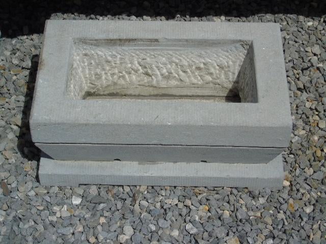 blauwe stenen plantenbak + ontwerpen, arduin, Ophalen, Steen, Gebruikt, Minder dan 30 cm