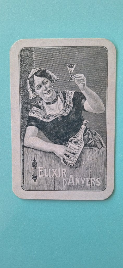 Carte à jouer Elixir d'Anvers Bal & Co_Antwerpen_1, Enlèvement ou Envoi, Comme neuf, Carte(s) à jouer