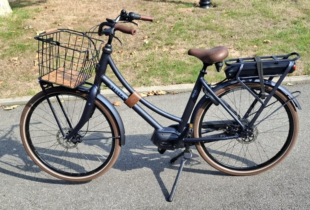 Stella Dolce elektrische fiets – 630 Wh – slechts 274 km, Autres marques, 47 à 51 cm, 50 km par batterie ou plus, Comme neuf