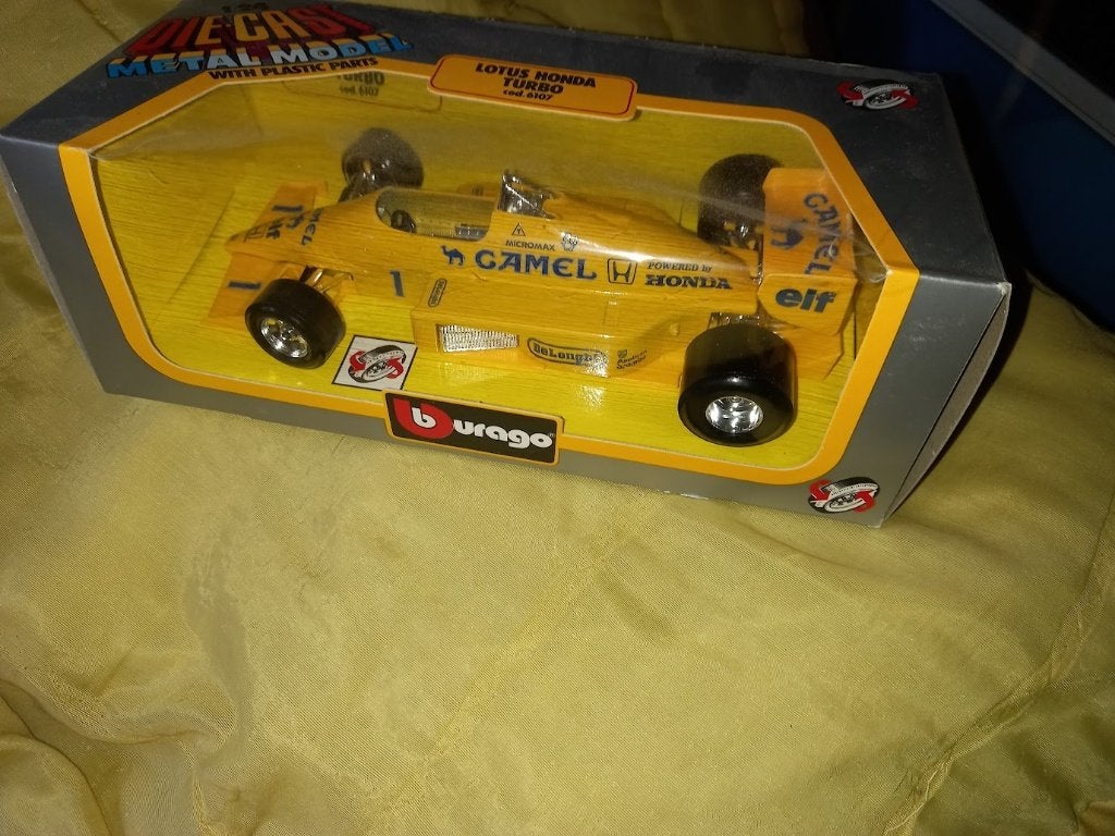 Lotus Honda Turbo 1:24, Enlèvement ou Envoi, Neuf, Voiture, Burago