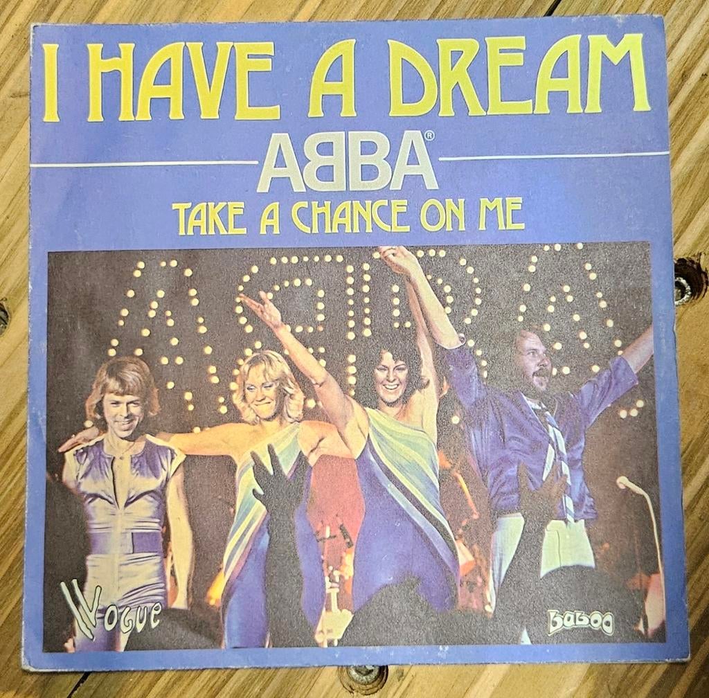 ABBA I have a Dream
Dit is de hoes van de singl, Cd's en Dvd's, Vinyl Singles, Ophalen of Verzenden, Single