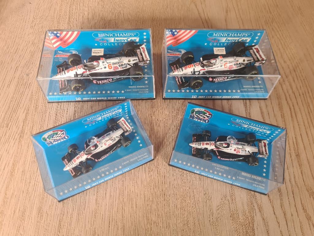 Minichamps (1:43) IndyCars van Mario Andretti, Hobby en Vrije tijd, Ophalen, MiniChamps