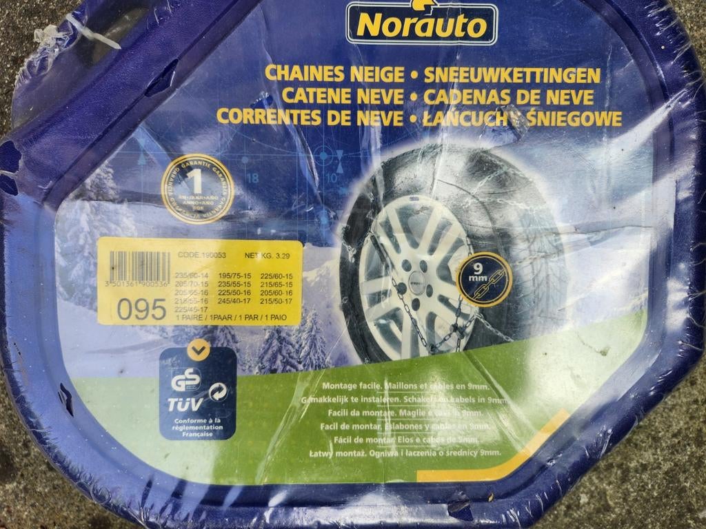 Chaines neige, Enlèvement