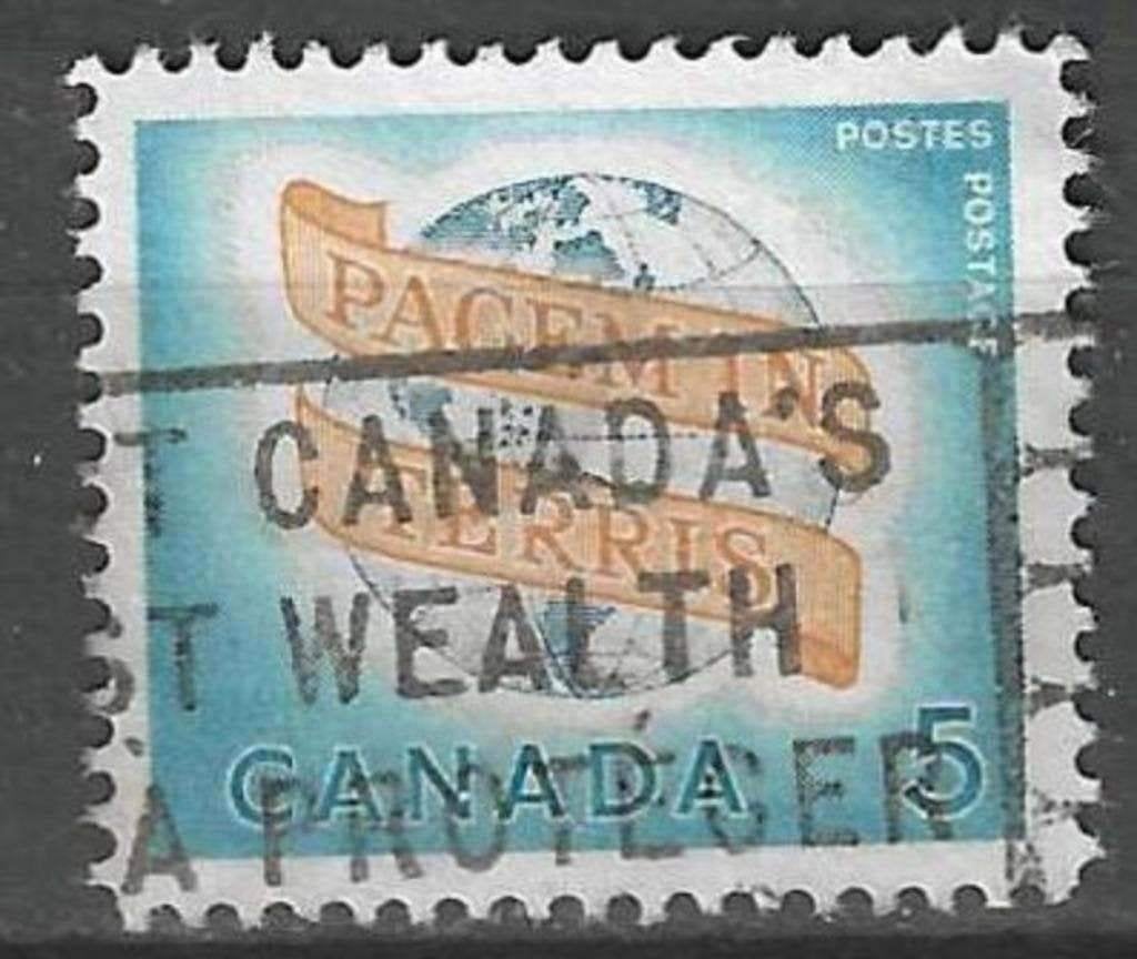 Canada 1964 - Yvert 341 - Paix entre les nations (ST), Timbres & Monnaies, Envoi, Affranchi