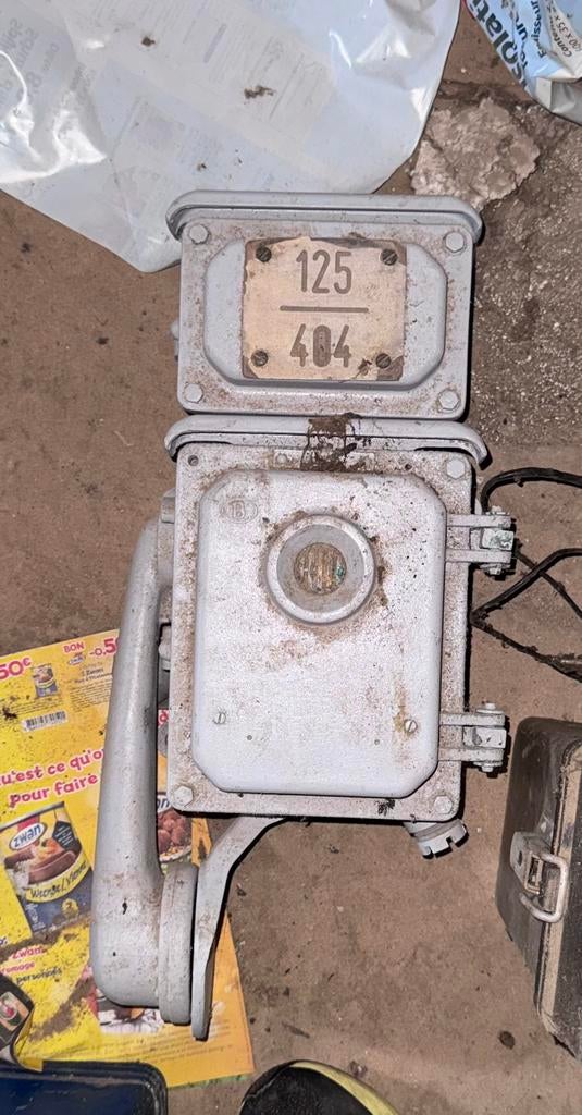 Téléphone de voie SNCB, Antiquités & Art, Enlèvement