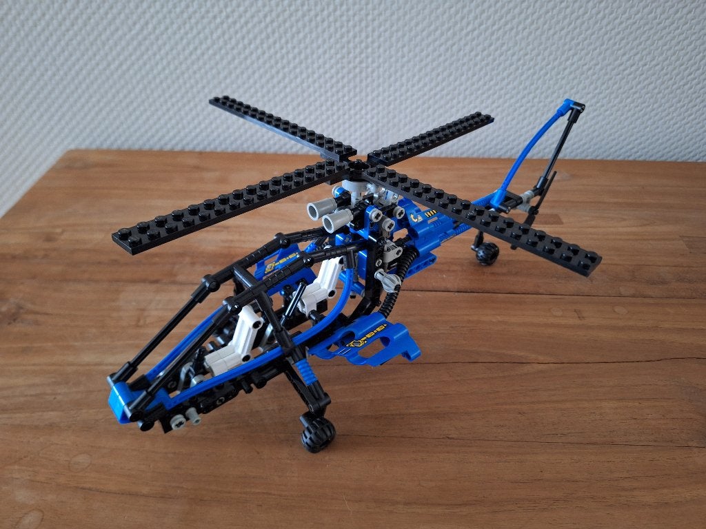 Lego 8444 technic helikopter, Kinderen en Baby's, Gebruikt, Lego, Ophalen of Verzenden, Complete set