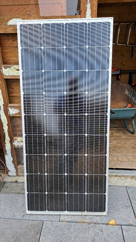 Zonnepaneel 160w nooit gebruikt (17.9 - 22 volt) voor accu's, Doe-het-zelf en Bouw, Ophalen, Nieuw, Paneel, 100 tot 200 wattpiek