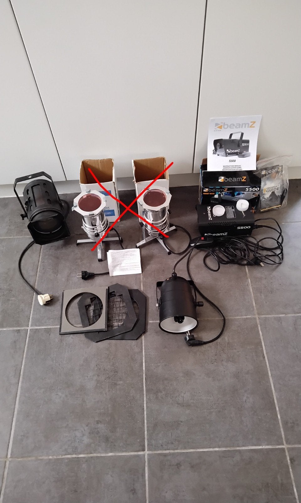 Complete Feest & Lichtset (zie onderdelen in beschrijving), Ophalen of Verzenden, Gebruikt