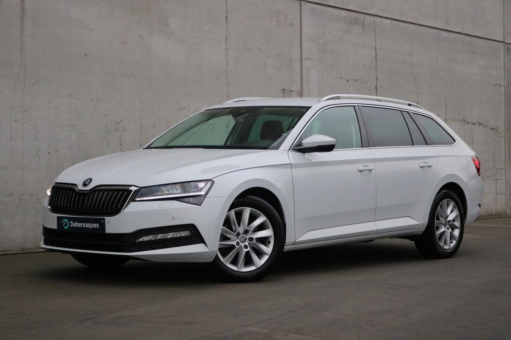 Skoda Superb SW 1.5 TSI ACT Style, Auto's, Skoda, USB, 1498 cc, Zwart, 4 cilinders