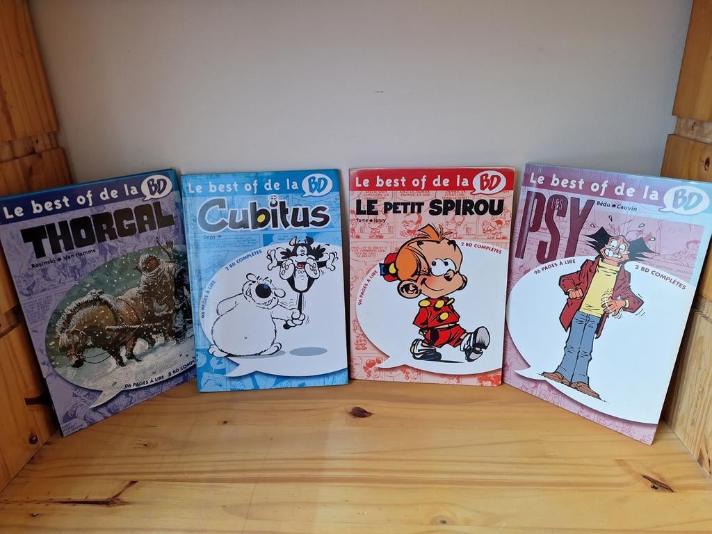 Le Best of de la BD 4 bandes dessinées, Livres, Plusieurs BD, Enlèvement, Utilisé
