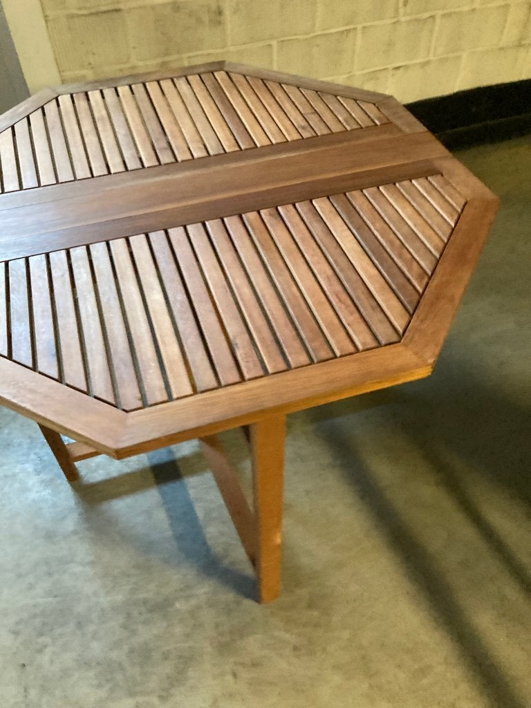 terras/tuintafel, Tuin en Terras, Ophalen, Nieuw, Rond, Hout