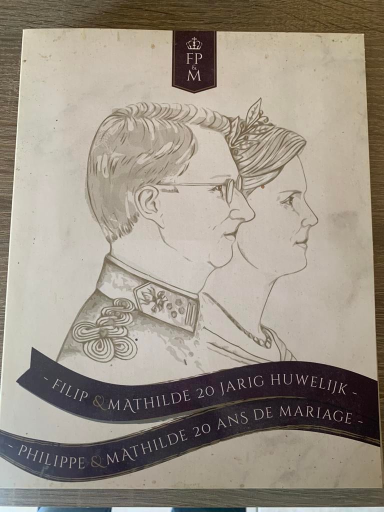 Filip & Mathilde 20 jarig huwelijk, Verzamelen, Ophalen, Zo goed als nieuw