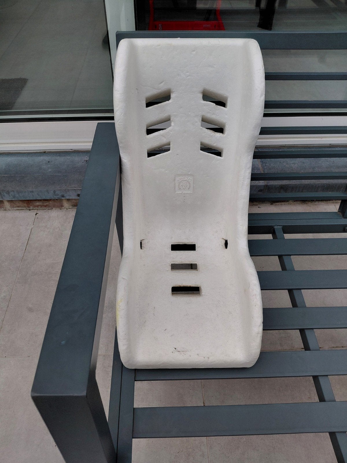 Peuterstoel voor bakfiets + hoes, Ophalen