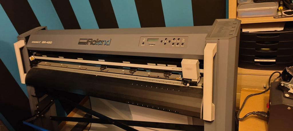 Snijplotter van merk Roland (model: CAMM-1GR-420), Ophalen, Zo goed als nieuw