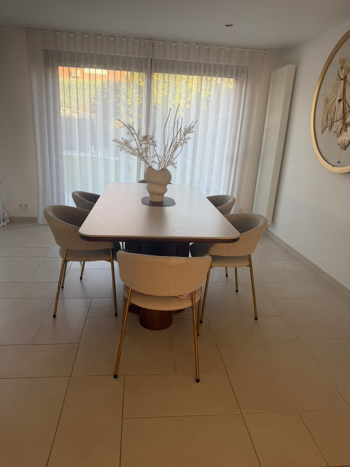 Allen stoelen beige  6 pies, Immo, Brussel