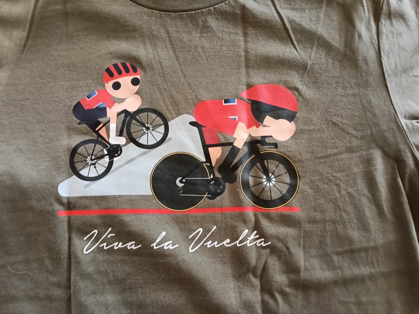 t-shirt vive le vélo, Kinderen en Baby's, Kinderkleding | Maat 116, Ophalen