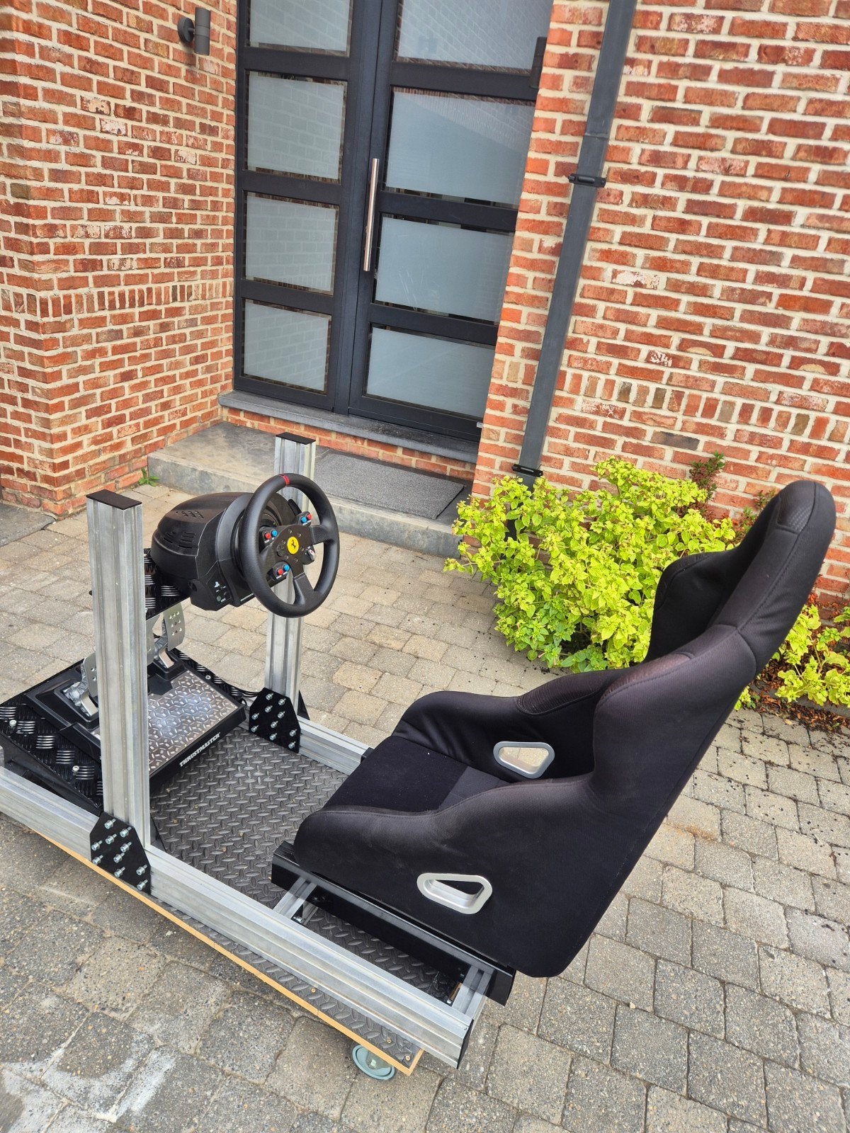 race simulator cockpit, Ophalen, Zo goed als nieuw, Racen en Vliegen