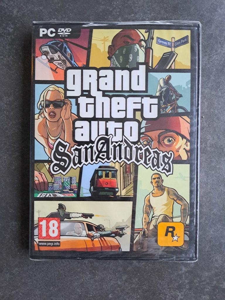 PC - Grand Theft Auto - San Andreas 2nd Edition - Scellé, Games en Spelcomputers, Games | Pc, Ophalen, Vanaf 18 jaar, 1 speler