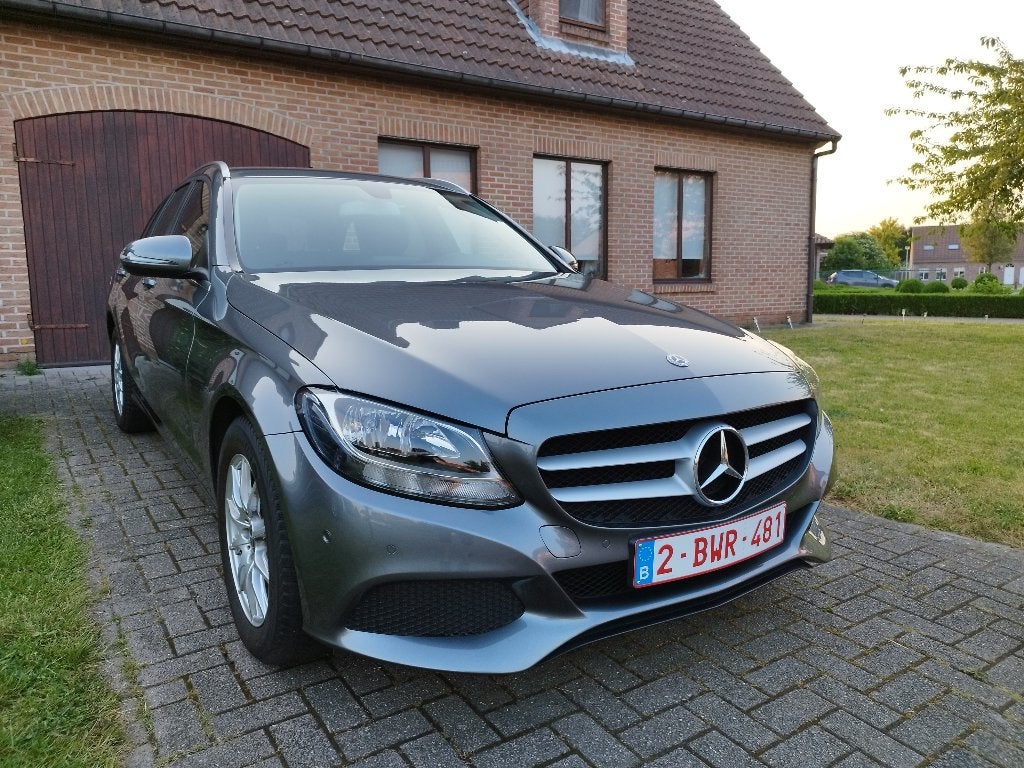 Mercedes C180d BlueTec, Autos, Cuir, Argent ou Gris, Achat, Euro 6