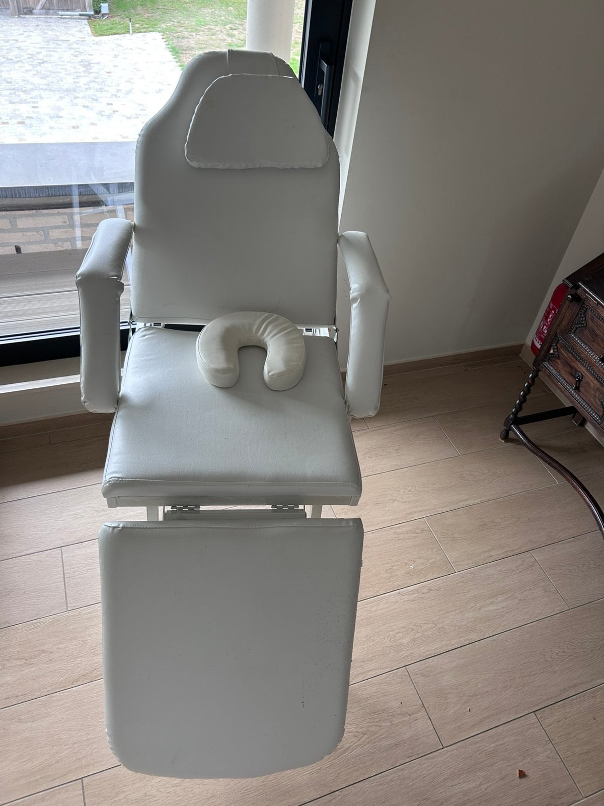 Behandelstoel, Sport en Fitness, Massageproducten, Ophalen, Zo goed als nieuw