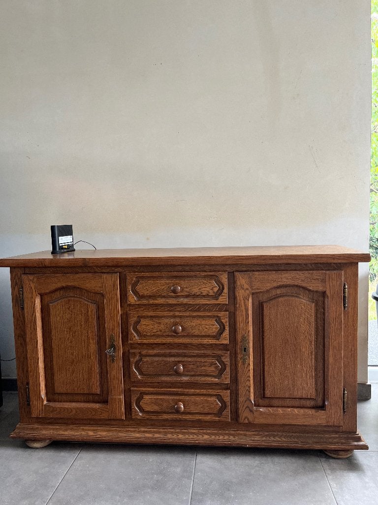 Houten kast, Ophalen