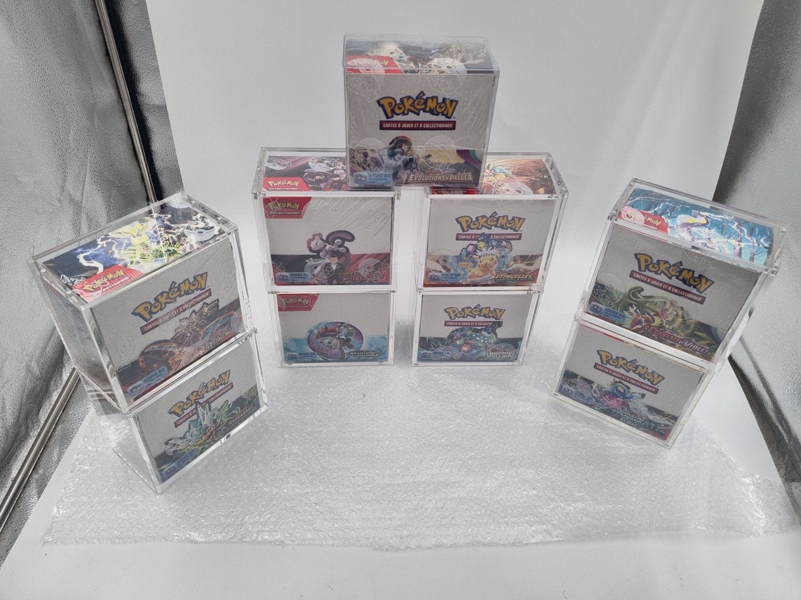 Displays pokémon EV1 EV2 EV3 EV5 EV6 EV7 EV8 EV9 EV10 FR, Ophalen