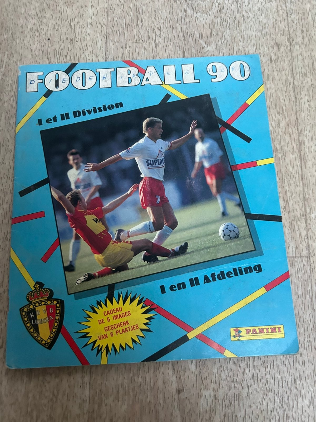 Panini Football '90 album, Verzamelen, Ophalen of Verzenden, Zo goed als nieuw, Boek of Tijdschrift