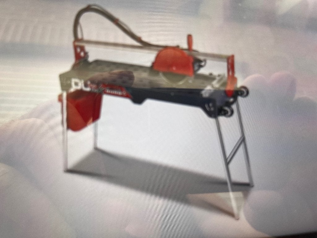 Rubi elektrische zaagmachine, Ophalen, 600 tot 1200 watt, Overig, Zo goed als nieuw