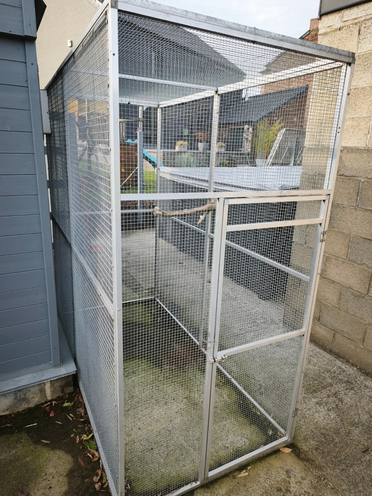 volière, Animaux & Accessoires, Enlèvement, Utilisé, Aluminium, Volière
