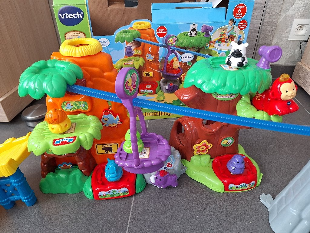 Zoef zoef dieren Vtech - uitgebreide set, Ophalen, Gebruikt