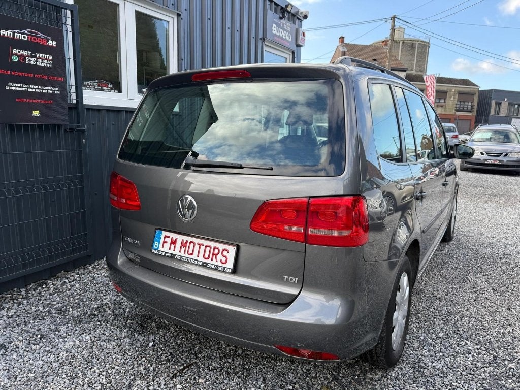 Volkswagen Touran 1.6 TDi / GPS / Clim / Entretien + CT OK, Autos, Achat, Entreprise, Garantie prolongée, Boîte manuelle
