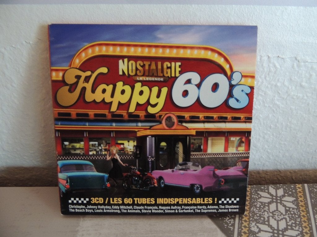 CD - Nostalgie happy 60's, CD & DVD, CD | Compilations, Enlèvement, Coffret