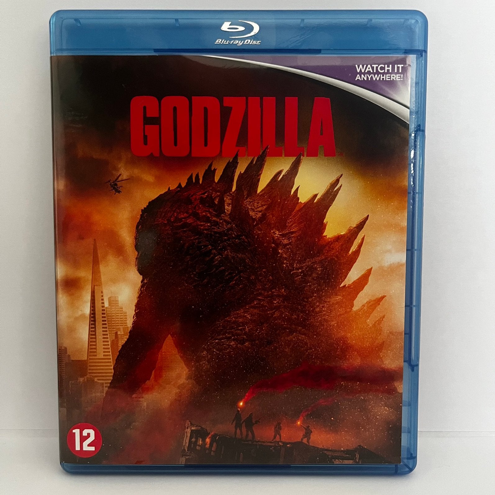 Godzilla (2014) Blu-ray, Cd's en Dvd's, Blu-ray, Zo goed als nieuw, Actie, Ophalen of Verzenden