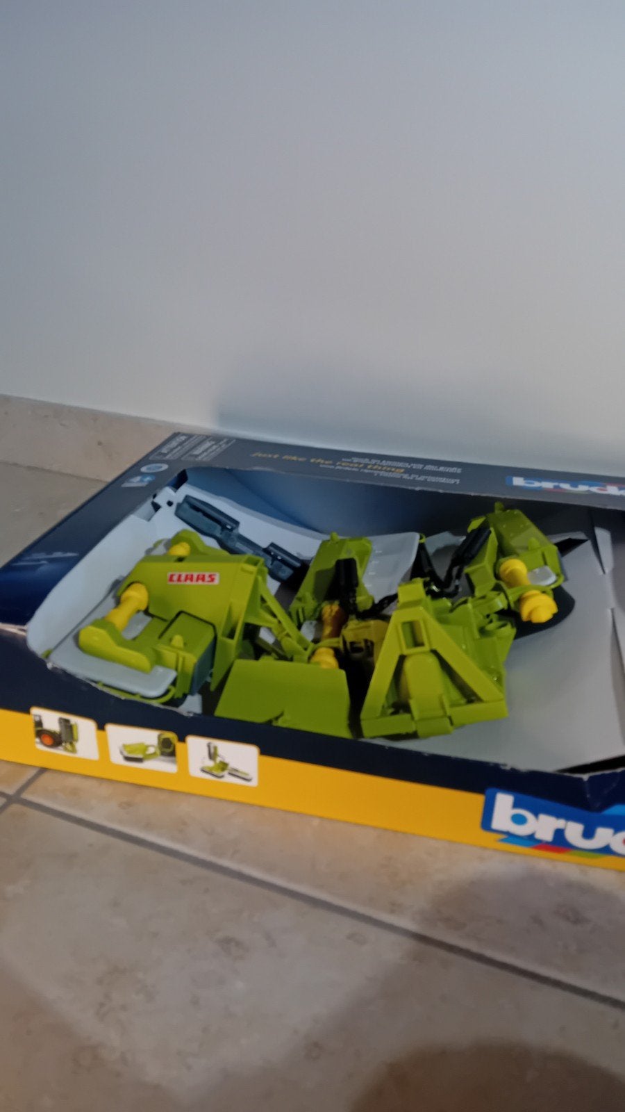 Bruder maaier Claas, Ophalen, Gebruikt