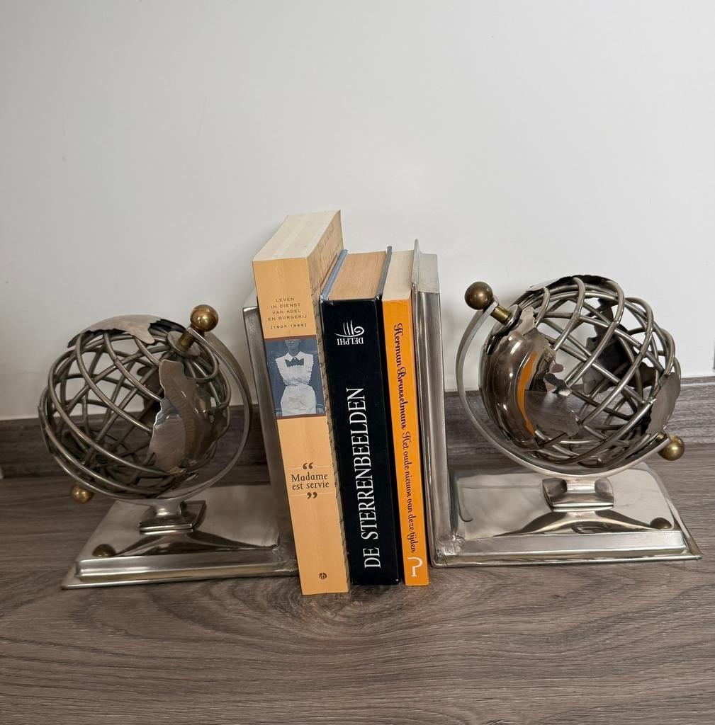 2 Eichholtz Globe boekensteunen design, Huis en Inrichting, Ophalen of Verzenden