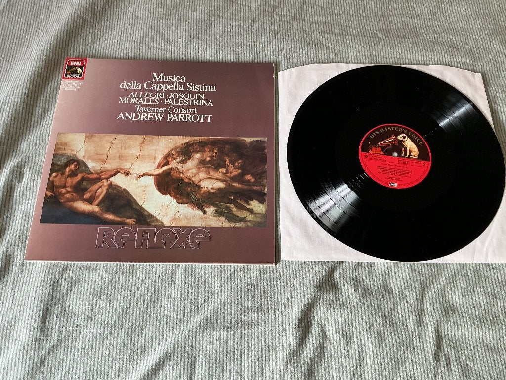 Musica della Cappella Sistina / Parrott. Reflexe LP DMM, Cd's en Dvd's, Vinyl | Klassiek, LP, Gebruikt, 12 inch, Vocaal